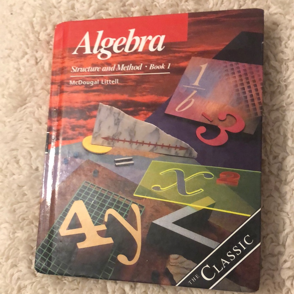 Structure and Method Algebra Book